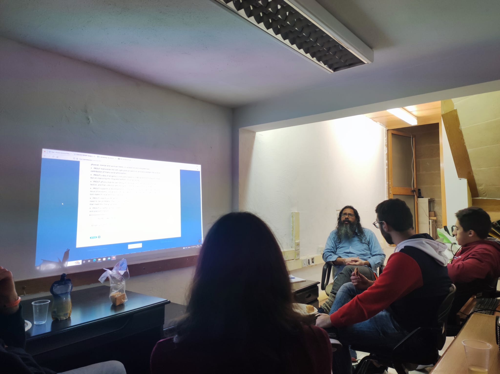 E-volunteering simulation dissemination – Proutist Universal Malta